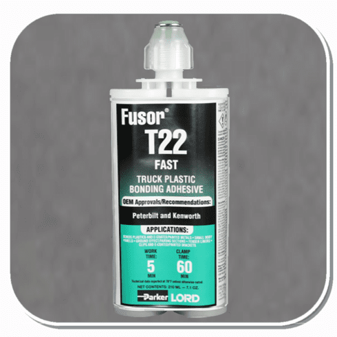 FUS-T22 Lord Fusor Truck Plastic Bonding Adhesive (Fast) 210ml Cartridge