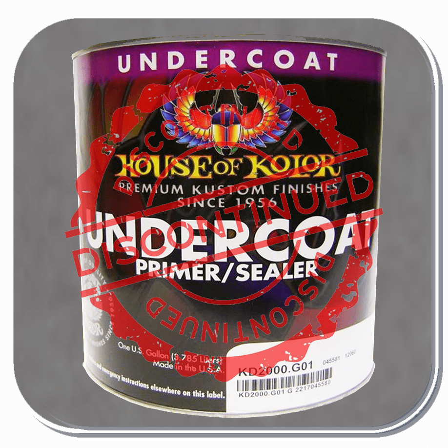 House of Kolor Primers & Sealers KD, SP and SS Series