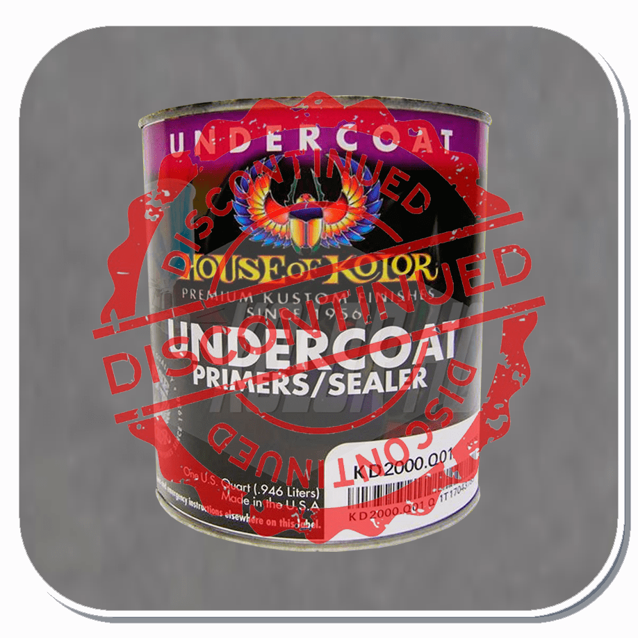 House of Kolor Primers & Sealers KD, SP and SS Series