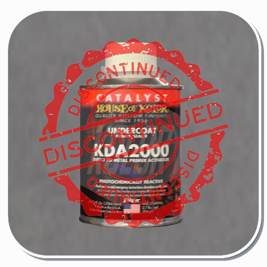 House of Kolor Primers & Sealers KD, SP and SS Series