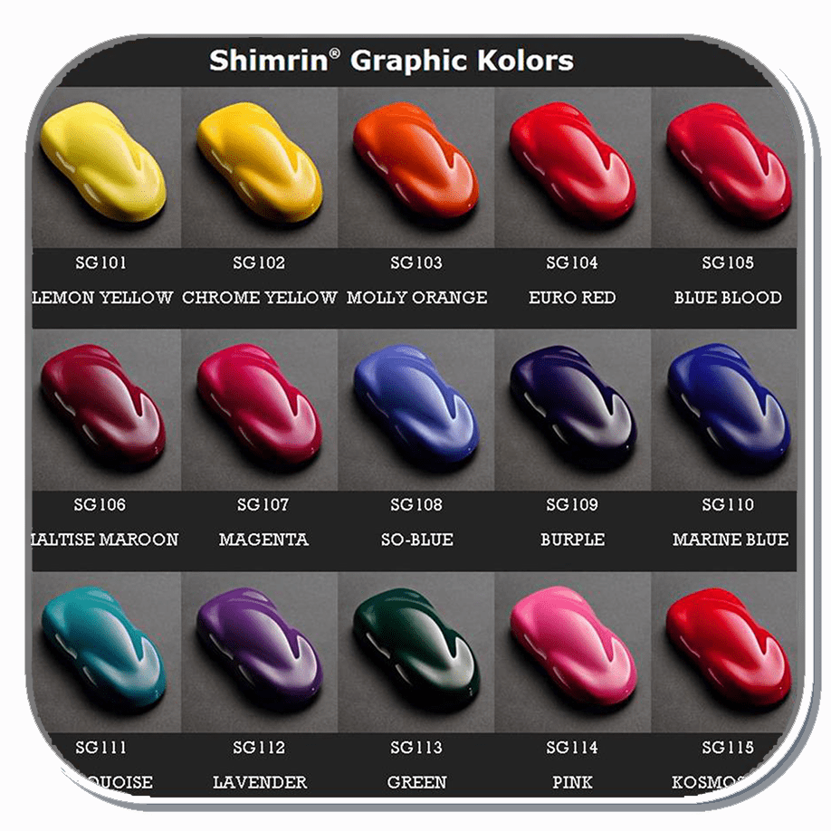 House of Kolor Shimrin Graphic Kolors SG Series