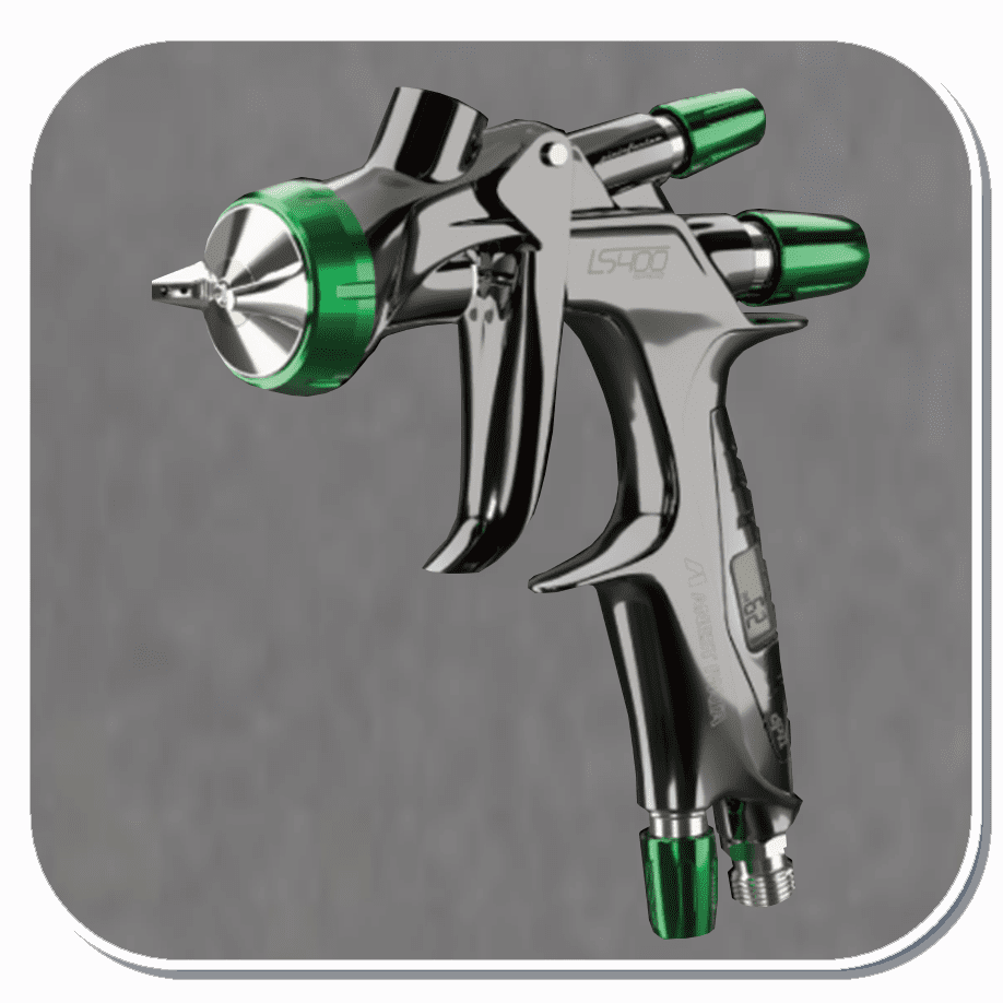IWA-2913D Iwata LS-400-SR2D-1306 Digital Spray Gun w/1.3 Tip "Gun Only"