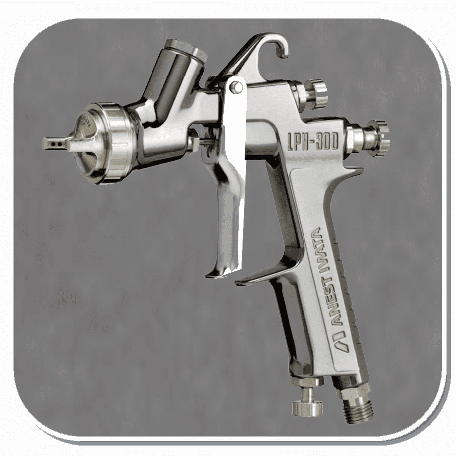 IWA-3955 Iwata LPH-300-134LV HVLP Spray Gun w/1.3 Tip "Gun Only"