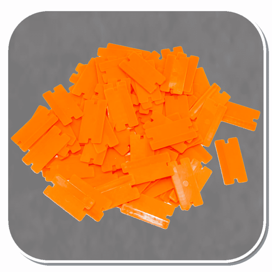 Pvc Key Blade KEY-77239 Plastic Razor Blades 100/pk