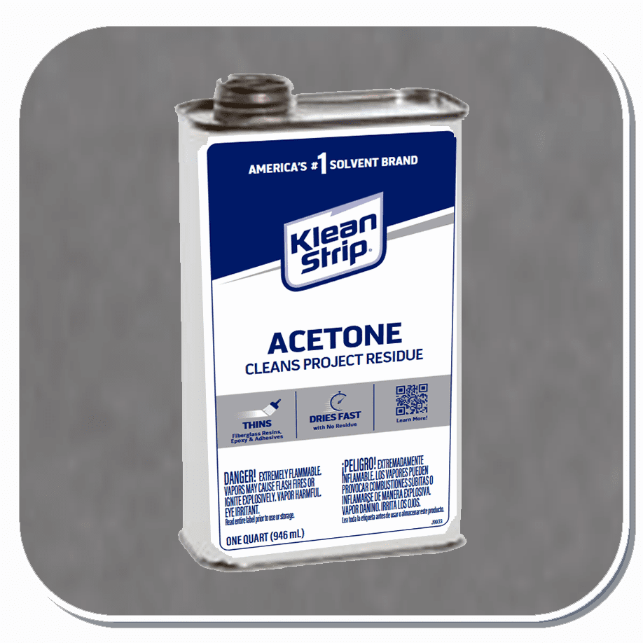 KLE-QAC18 Klean Strip Acetone Quart