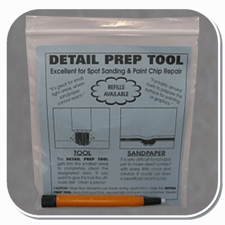MAC-150 Mack Brush Touch Up Prep Tool (for abbrading small chips for paint)