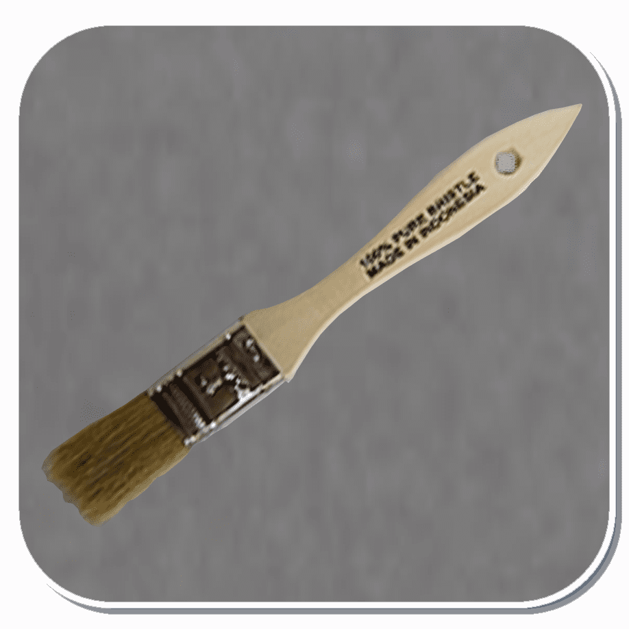 MAC-2010 Mack Brush 1" Whitey II Series 2001 Chip Brush Box of 36