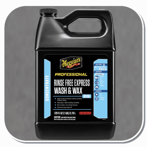 MEG-D11501 Meguiar's Rinse Free Express Wash & Waz Gallon