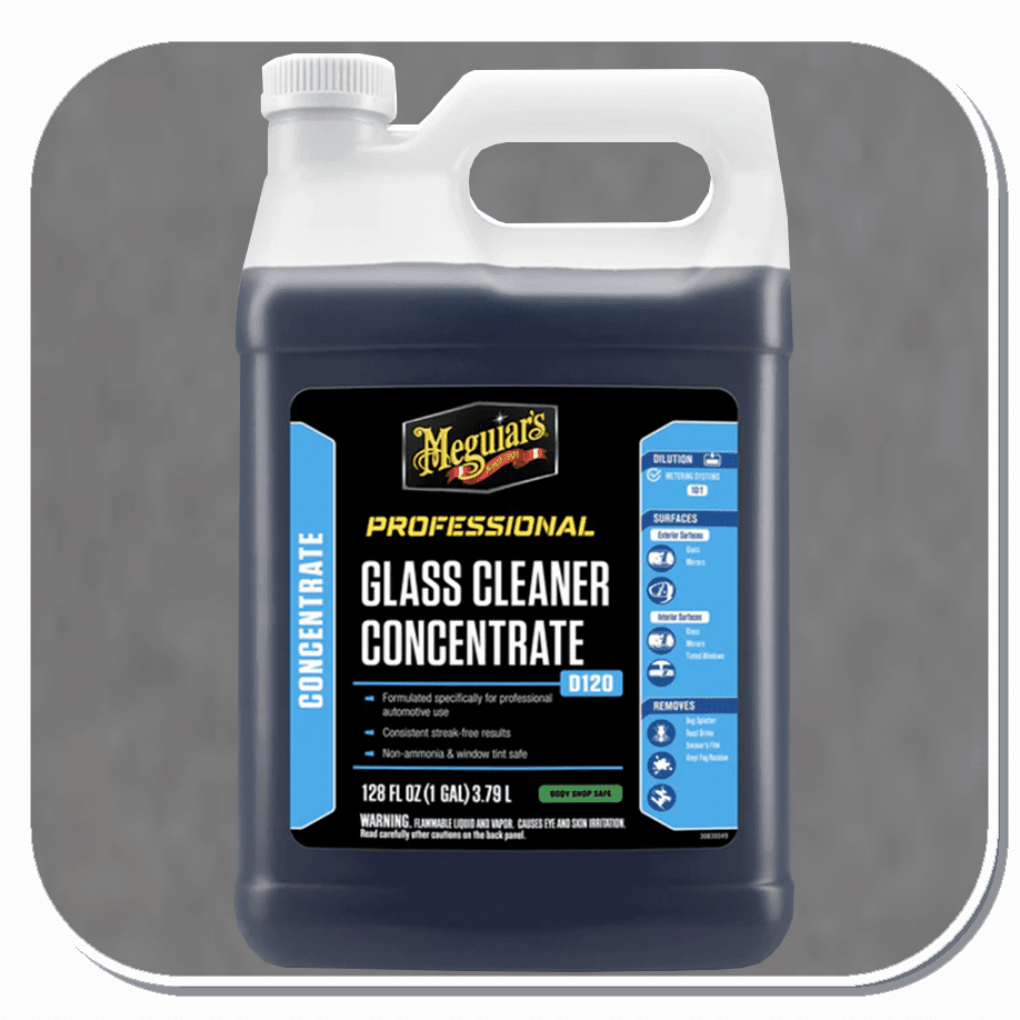 MEG-D12001 Meguiar's Glass Cleaner Concentrate Gallon