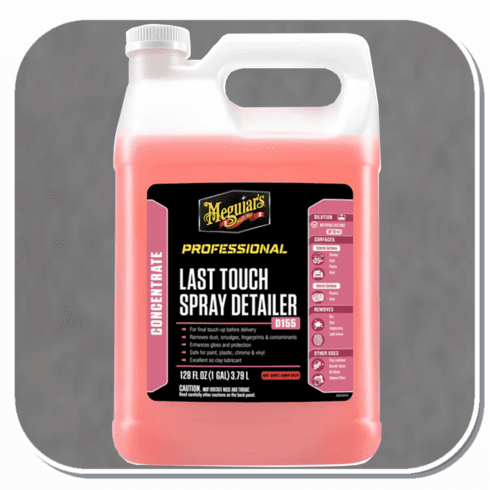 MEG-D15501 Meguiar's Last Touch Spray Detailer Concentrate Gallon