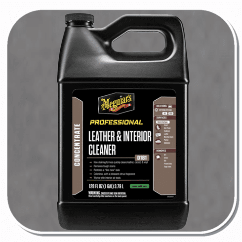 MEG-D18101 Meguiar's Leather & Interior Cleaner Concentrate Gallon