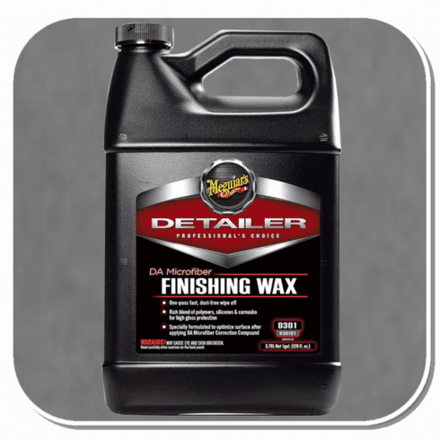MEG-D30101 Meguiar's DA Microfiber Finishing Wax Gallon