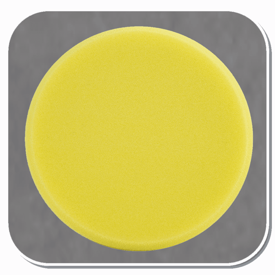 MEG-DFP6 Soft Buff 6" DA Foam Polishing Disc Yellow