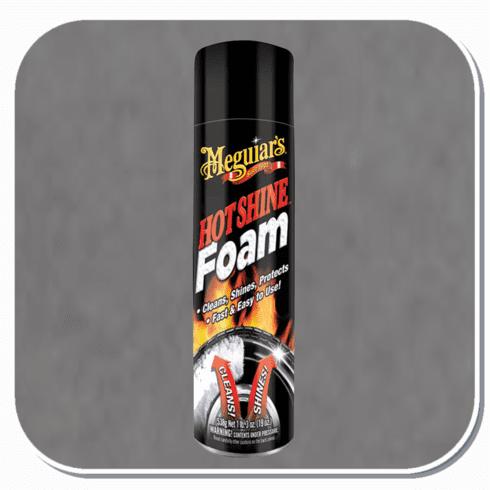 MEG-G13919 Meguiar's Hot Shine Tire Foam Spray 19oz