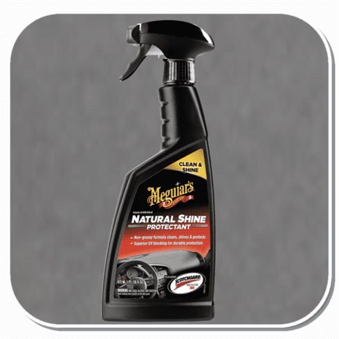 MEG-G4116 Meguiar's Natural Shine Vinyl & Rubber Protectant Spray 16oz 