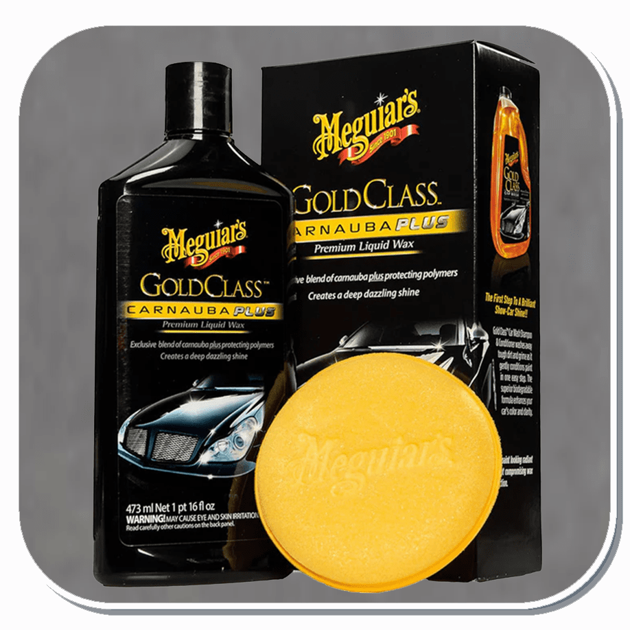 MEG-G7016 Meguiar's Gold Class Carnauba Plus Premium Liquid Wax 16oz