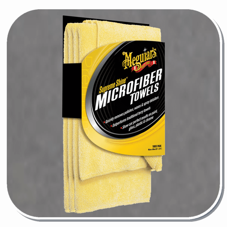 MEG-X2020 Meguiar's 16" x 24" Supreme Shine Microfiber 3/pack