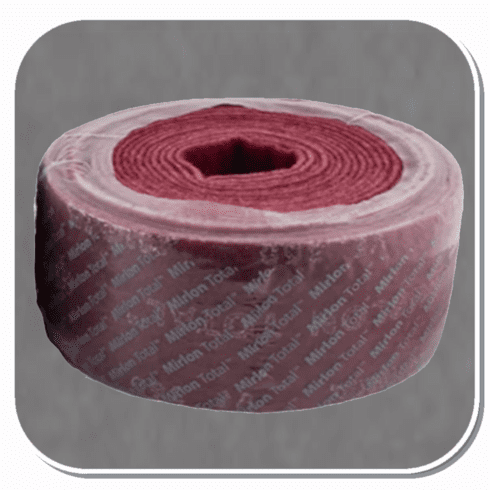 MIR-18-573-447 MIRKA Mirlon Scuff Roll Very Fine Maroon. 4in X 10yd Roll