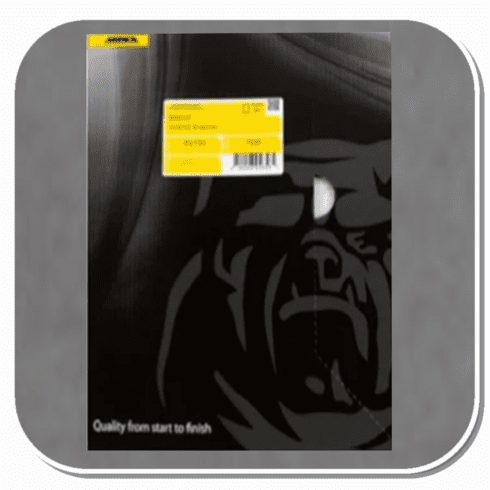 MIR-20-101-080 Mirka Basecut 9" x 11" Sanding Sheets 80 grit 50 sheets/sleeve