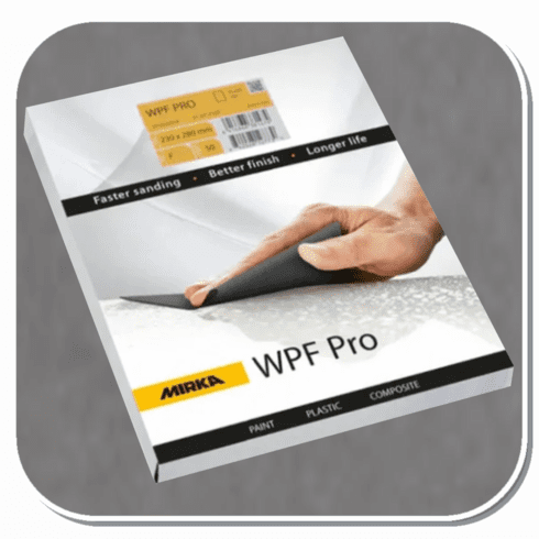 MIR-21-101-P800 Mirka WPF Pro Waterproof Sanding Sheets P800 grit 50 Sheets Per Pack