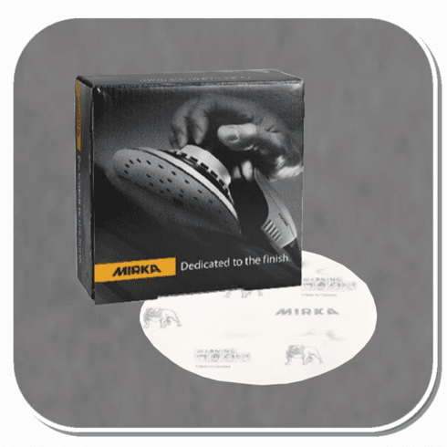 MIR-23-3NHF Series Mirka Gold 3" Solid Grip Sanding Discs 800 thru 2000 grit 50discs/box
