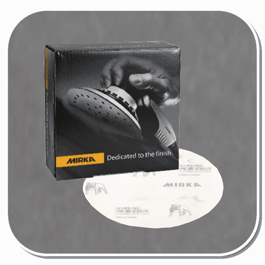 MIR-23-3NHF Series Mirka Gold 3" Solid Grip Sanding Discs 800 thru 2000 grit 50discs/box