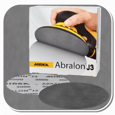 MIR-8M-241-3000 Abralon J3 6" Grip Disc 3000 grit Box of 20