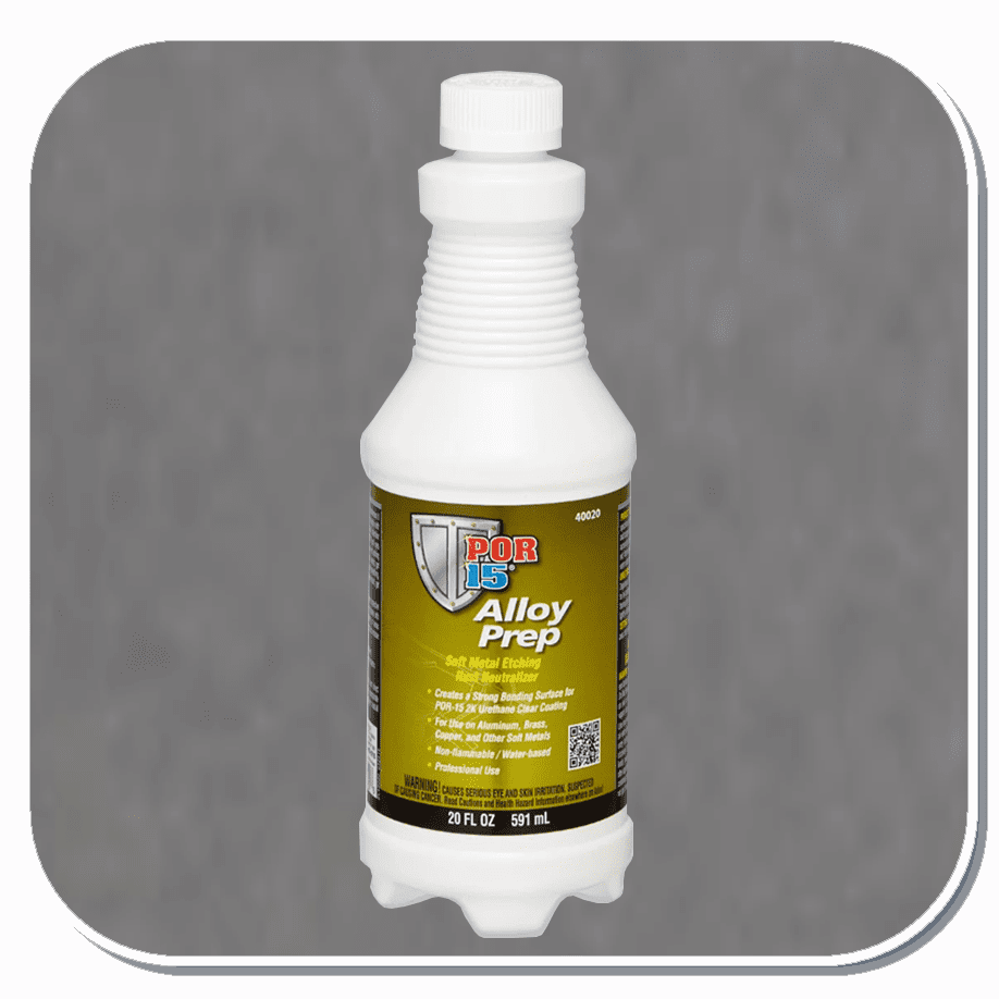 POR-40020 "Alloy Prep" Soft Metal Etching Rust Neutralizer 20oz