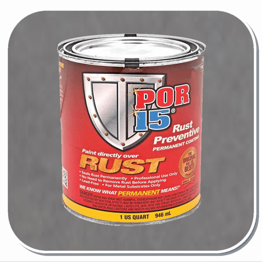 POR-45104 POR15 Rust Preventive Coating Clear Quart