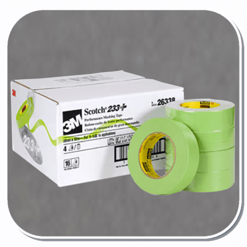 Scotch Performance Masking Tape 233+, 26338, 36 mm x 55 m, 16 per case