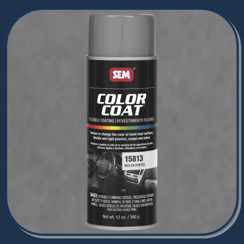 SEM-15813 Medium Dark Pewter Color Coat 12oz Aerosol