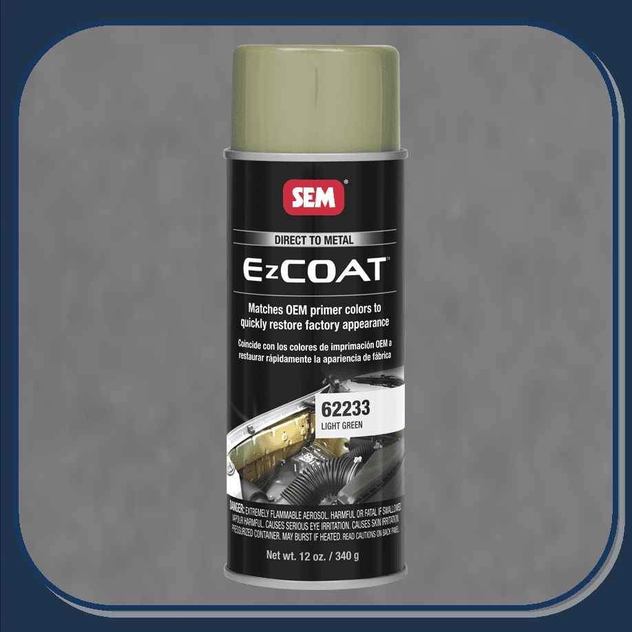 SEM62233 SEM PRODUCTS "LIGHT GREEN" EZCOAT Direct to Metal Coating