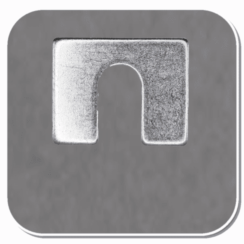 <font color="RED">"Special Order Item ONLY"</font><P> AUV-2999 Zinc Slotted Alignment Shim Bx of 50