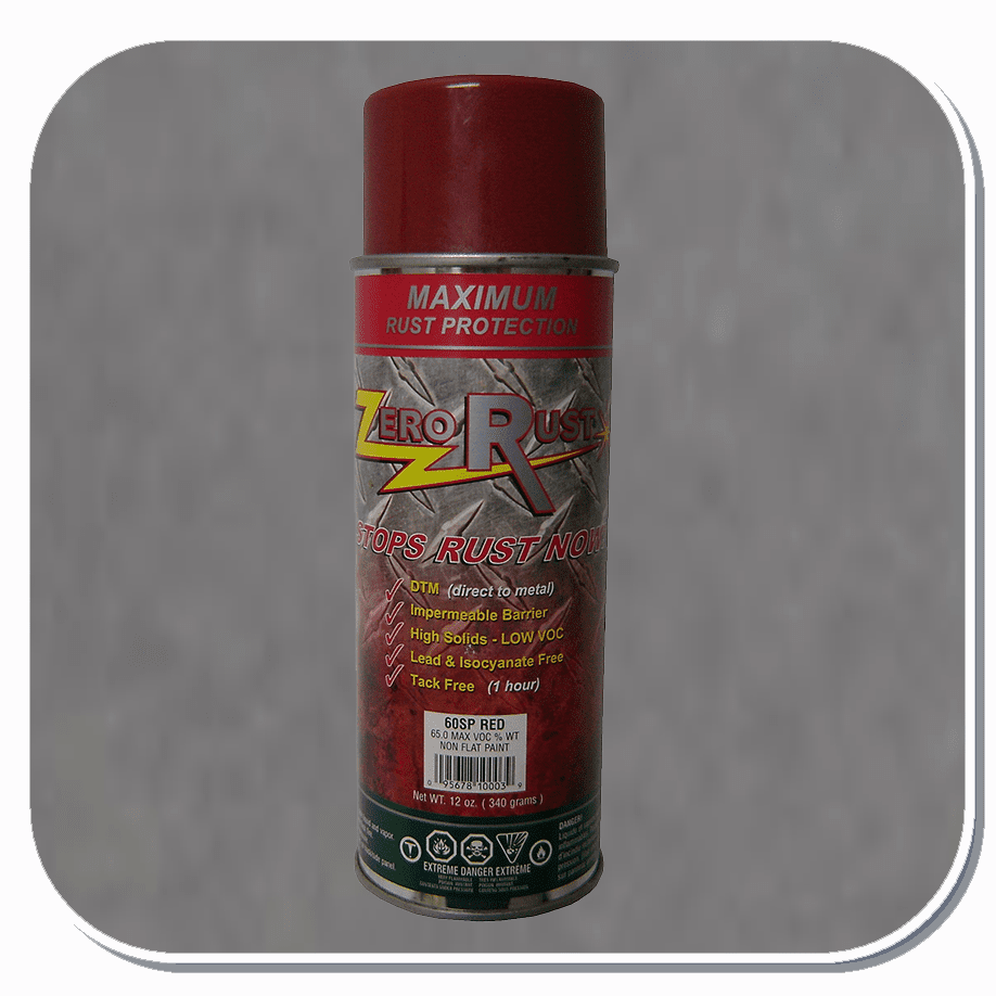 ZRO-60SP Zero Rust Red Oxide Aerosol