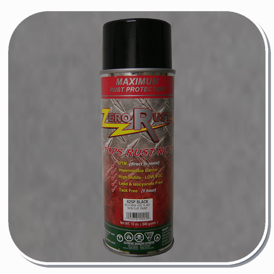 ZRO-62SP Zero Rust Black Aerosol