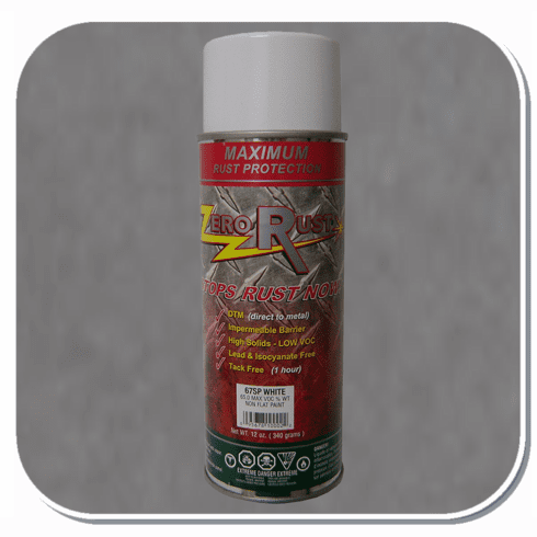 ZRO-67SP Zero Rust White Aerosol
