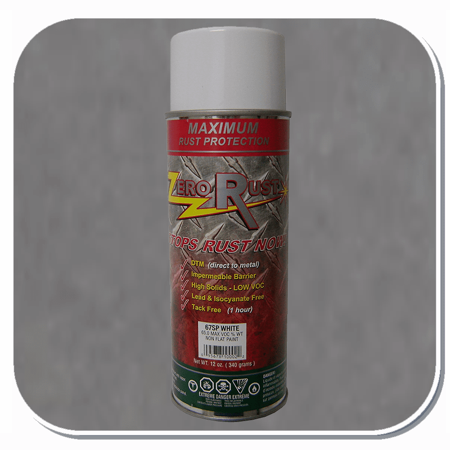 ZRO-67SP Zero Rust White Aerosol