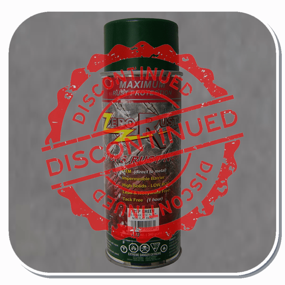 ZRO-70SP Zero Rust Tide Green Aerosol