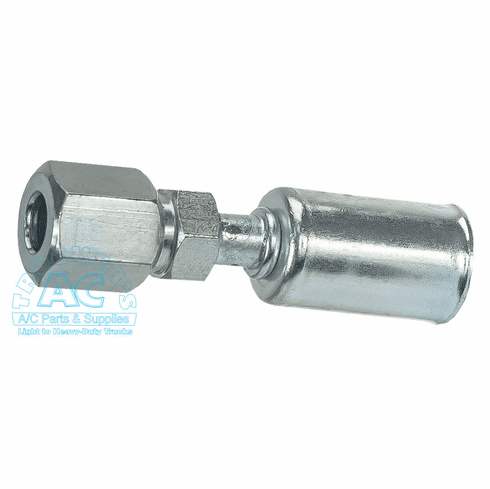 A/C Beadlock Comp Fitting 3/8'' tube OD