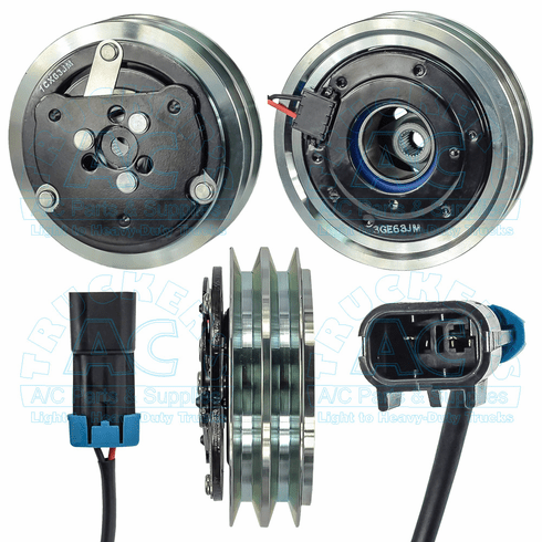 A/C Clutch OEM #: 4740-9931 - Sanden - Peterbilt Freightliner