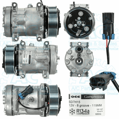 A/C Compressor - Aftermarket Grade #: 4417; #: 4818