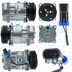 A/C Compressor w/clutch Aftermarket - GM