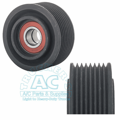 A/C Idler Pulley - Steel w/o Flange