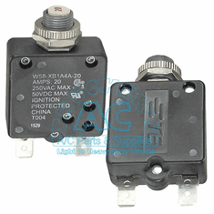 Circuit Breaker 20 Amp 12 volt OEM# RD5-6714-0