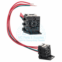 Clutch Relay Connector & Wires/Carrier AC