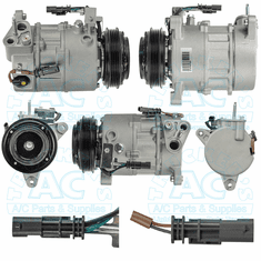 Compressor w/clutch Aftermarket OEM #: 23478533 - GMC Applications
