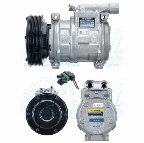 Denso Compressor & Clutch John Deere OEM# AT168543