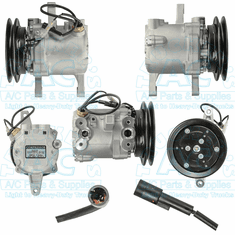 Denso SVO7E Comp 1gr/Kubota w/clutch OEM #: 3C581-50060, 3C581-97590