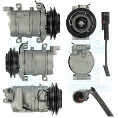 DKS15D Compressor with clutch OEM #: 8-98109-570-1