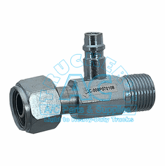 FEMALE O-RING X MALE INSERT O-RING SERVICE PORT ADAPTER 10-10 (Suction)